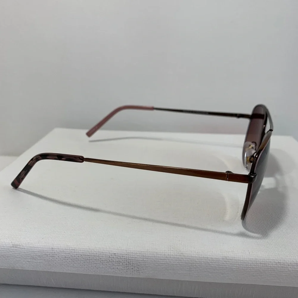 New copper and pink aviator sunglasses
